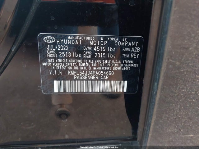 2023 HYUNDAI SONATA HYBRID KMHL54JJ4PA054690 Photo 8