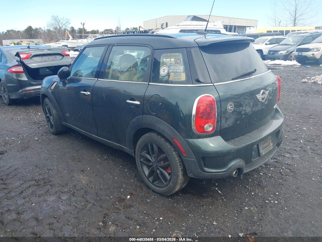 2011 MINI COOPER S COUNTRYMAN WMWZC5C53BWM11375 Photo 2