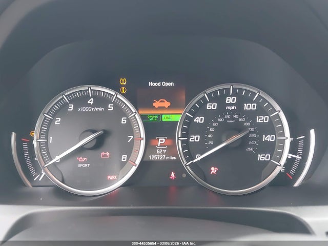 44535654 :رقم المزاد ، 19UUB3F53FA003656 vin ، 2015 Acura Tlx V6 Tech مزاد بيع