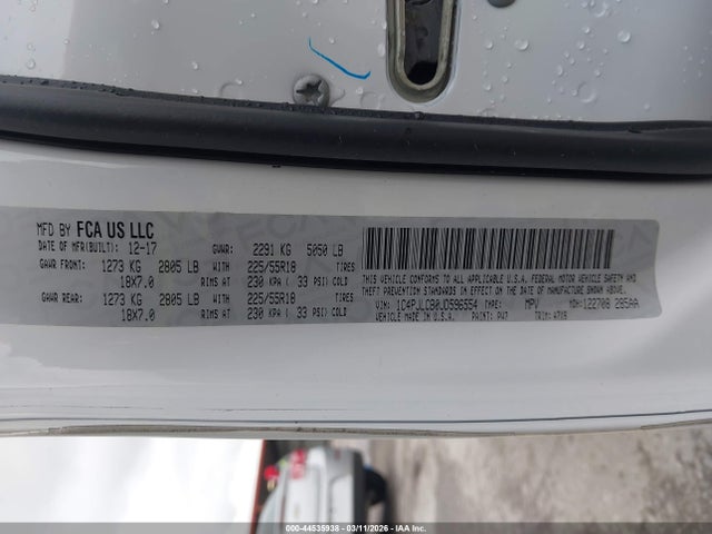 2018 JEEP CHEROKEE 1C4PJLCB0JD596554 Photo 8