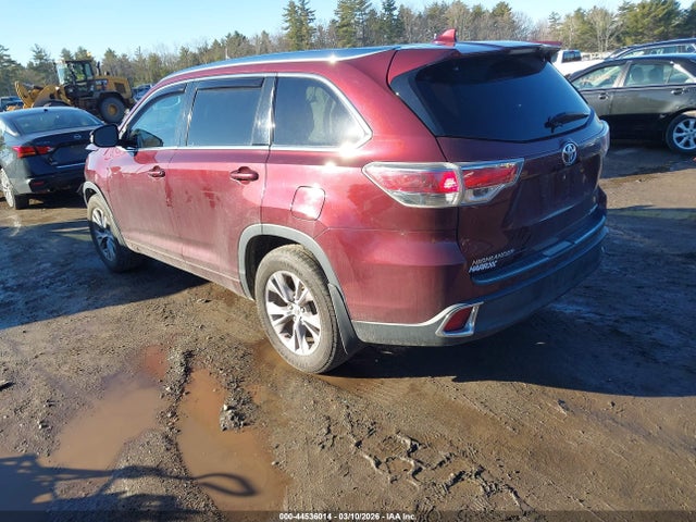 Toyota Highlander Xle V6 2015 5TDJKRFH7FS195455 Image 3
