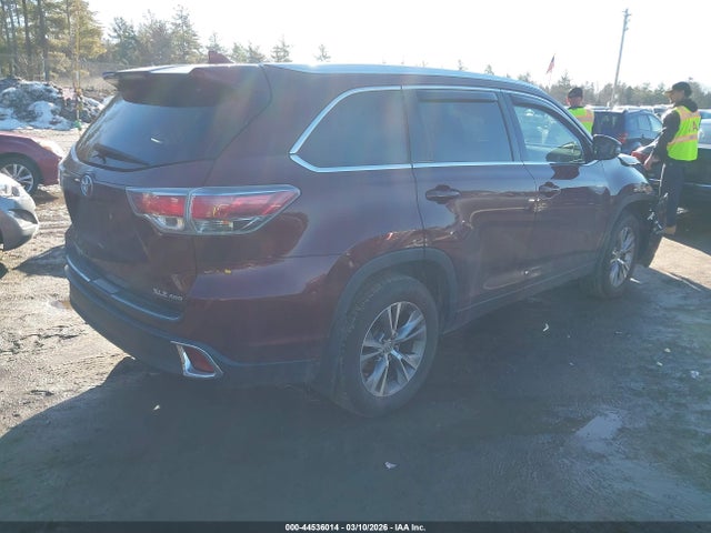 Toyota Highlander Xle V6 2015 5TDJKRFH7FS195455 Image 4