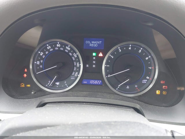 2012 Lexus Is 250 მანქანა იყიდება აუქციონზე, vin: JTHCF5C23C5060639, აუქციონის ნომერი: 44536163