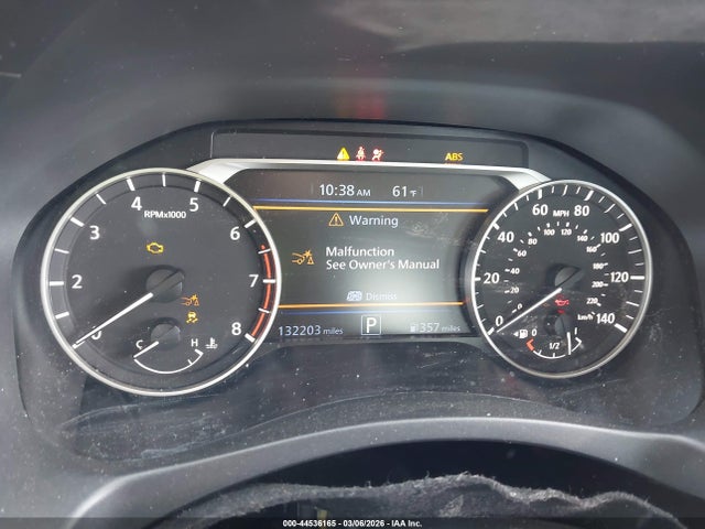 1N4BL4DV6MN341012 Nissan Altima Sv Fwd