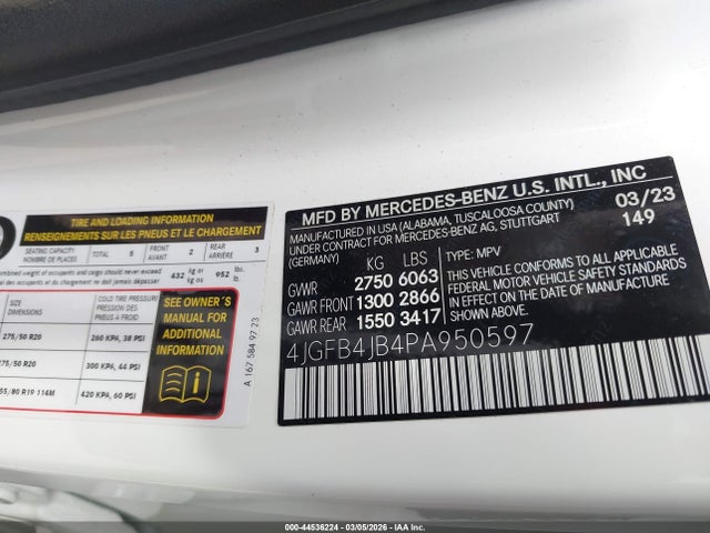 2023 MERCEDES-BENZ GLE 350 4JGFB4JB4PA950597 Photo 8