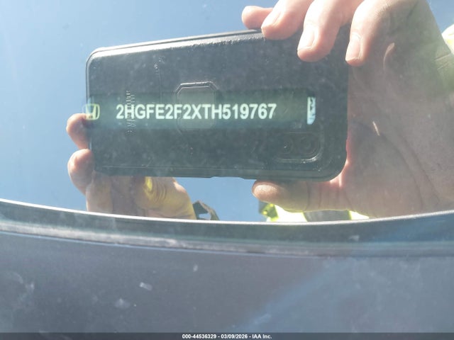 Honda Civic Lx 2026 2HGFE2F2XTH519767 Image 9