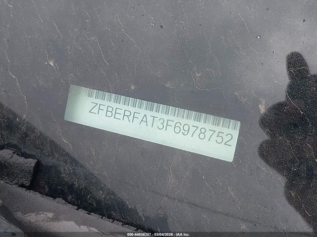 44536387 :رقم المزاد ، ZFBERFAT3F6978752 vin ، 2015 Ram Promaster City Tradesman مزاد بيع