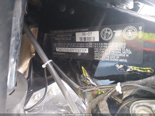 2007 HARLEY-DAVIDSON FLHTCUI 1HD1FC4147Y719270 Photo 9