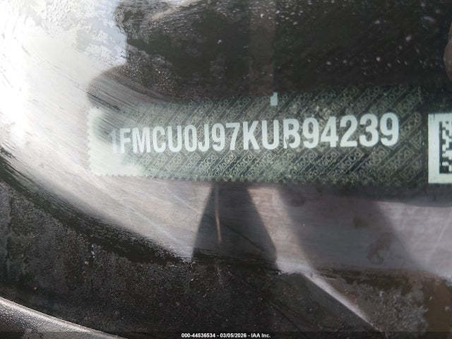 Aukcja sprzedaży 2019 Ford Escape Titanium, vin: 1FMCU0J97KUB94239, numer aukcji: 44536534