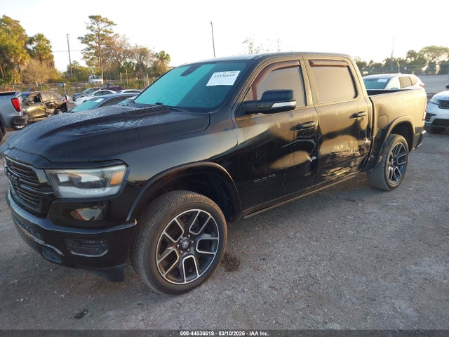 44536619 :رقم المزاد ، 1C6SRFJTXKN586598 vin ، 2019 Ram 1500 Laramie  4x4 5'7 Box مزاد بيع
