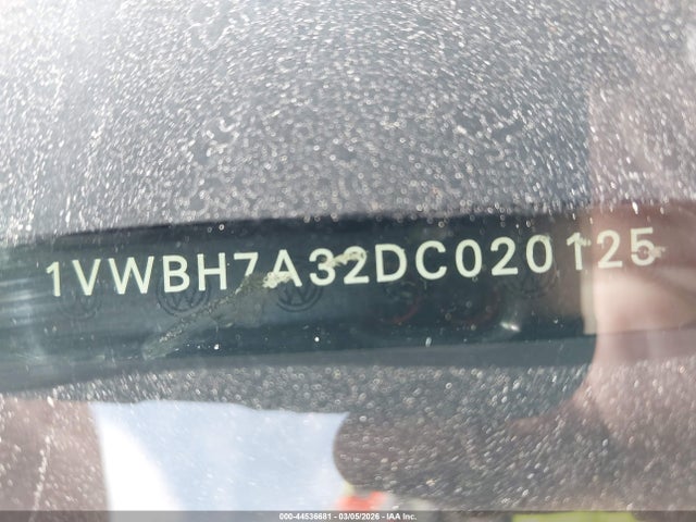 Продаж на аукціоні авто 2013 Volkswagen Passat 2.5l Se, vin: 1VWBH7A32DC020125, номер лоту: 44536681
