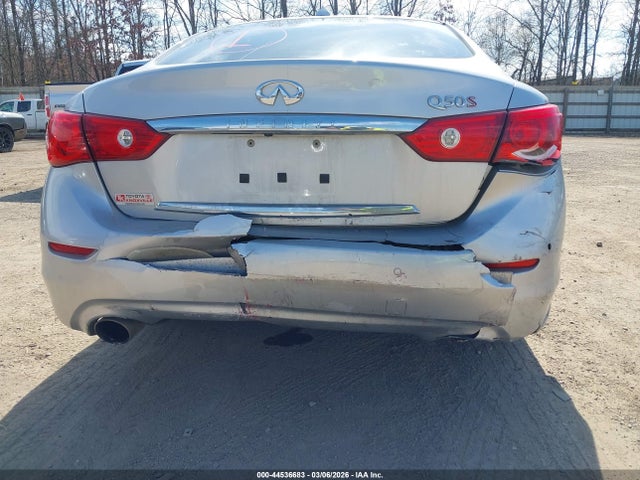44536683 :رقم المزاد ، JN1BV7AP5FM337072 vin ، 2015 Infiniti Q50 Sport مزاد بيع