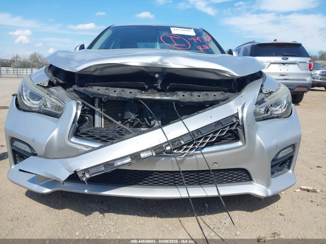 44536683 :رقم المزاد ، JN1BV7AP5FM337072 vin ، 2015 Infiniti Q50 Sport مزاد بيع