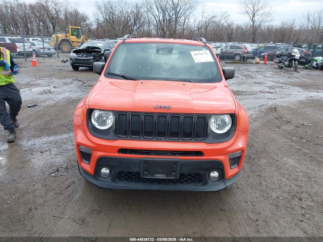44536722 :رقم المزاد ، ZACNJDBB3MPM93968 vin ، 2021 Jeep Renegade 80th Anniversary 4x4 مزاد بيع