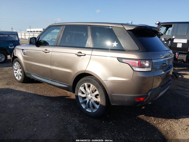 44536723 :رقم المزاد ، SALWR2VFXFA536877 vin ، 2015 Land Rover Range Rover Sport 3.0l V6 Supercharged Hse مزاد بيع