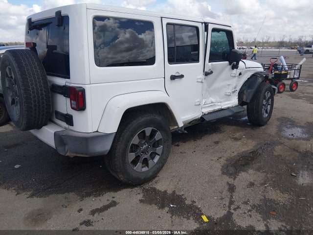 44536915 :رقم المزاد ، 1C4HJWEG9GL216883 vin ، 2016 Jeep Wrangler Unlimited Sahara مزاد بيع