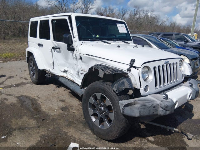 44536915 :رقم المزاد ، 1C4HJWEG9GL216883 vin ، 2016 Jeep Wrangler Unlimited Sahara مزاد بيع