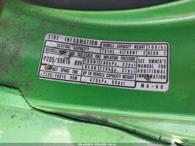 Auction sale of the 2002 Acura Rsx, vin: JH4DC53802C002841, lot number: 44536919