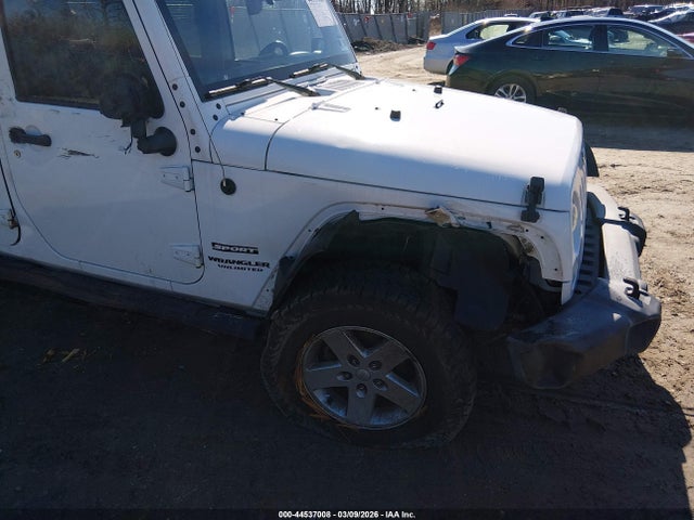 Aukcja sprzedaży 2015 Jeep Wrangler Unlimited Sport, vin: 1C4BJWDG0FL557451, numer aukcji: 44537008