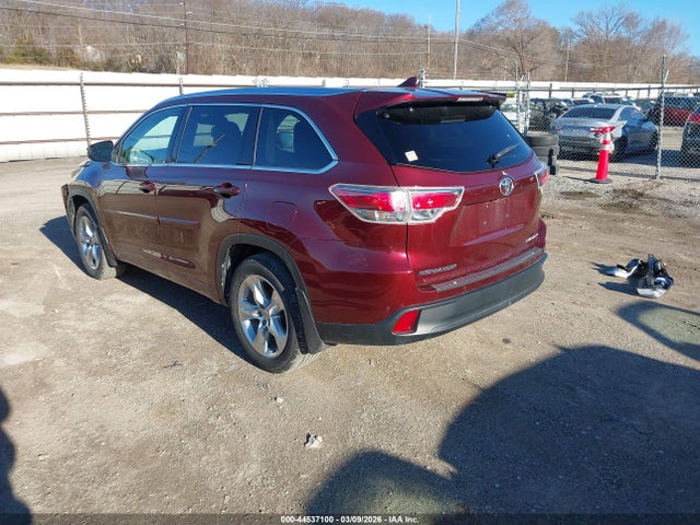 Toyota Highlander Limited V6 2015 5TDDKRFH2FS093042 Image 3