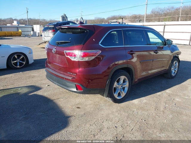 Toyota Highlander Limited V6 2015 5TDDKRFH2FS093042 Image 4