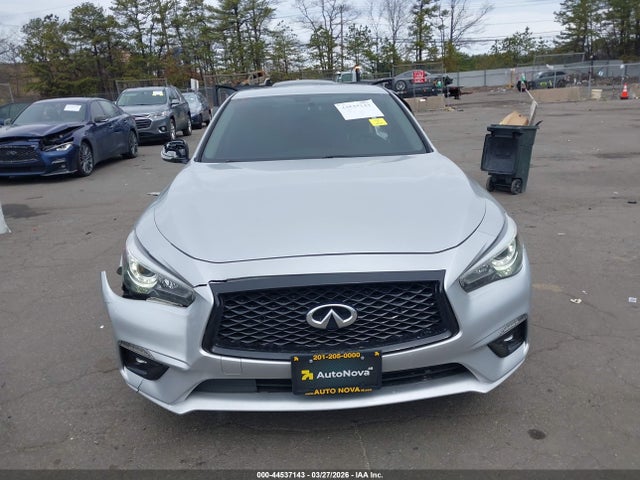 2019 Infiniti Q50 3.0t Luxe მანქანა იყიდება აუქციონზე, vin: JN1EV7AR2KM556578, აუქციონის ნომერი: 44537143