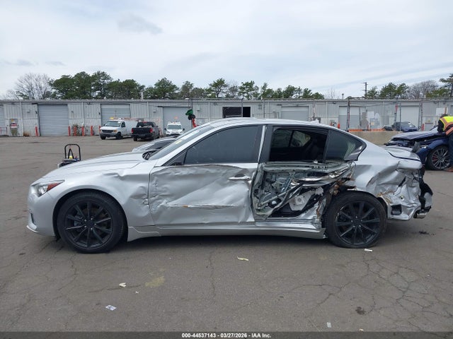 2019 Infiniti Q50 3.0t Luxe მანქანა იყიდება აუქციონზე, vin: JN1EV7AR2KM556578, აუქციონის ნომერი: 44537143