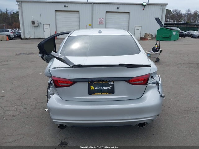 2019 Infiniti Q50 3.0t Luxe მანქანა იყიდება აუქციონზე, vin: JN1EV7AR2KM556578, აუქციონის ნომერი: 44537143