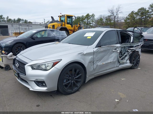 2019 Infiniti Q50 3.0t Luxe მანქანა იყიდება აუქციონზე, vin: JN1EV7AR2KM556578, აუქციონის ნომერი: 44537143