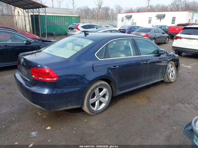 44537234 :رقم المزاد ، 1VWBH7A31DC034310 vin ، 2013 Volkswagen Passat 2.5l Se مزاد بيع