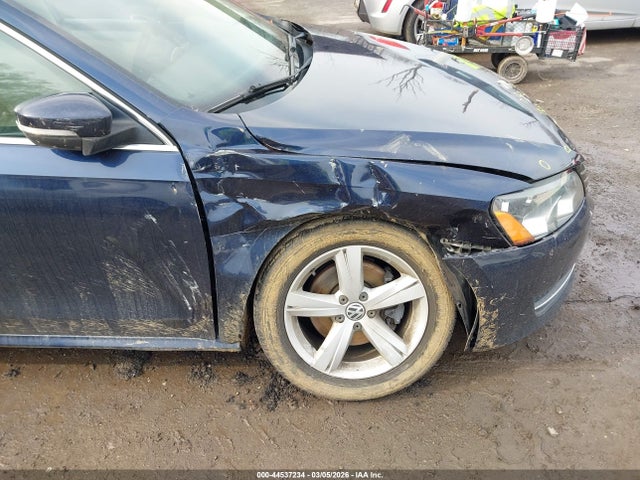 44537234 :رقم المزاد ، 1VWBH7A31DC034310 vin ، 2013 Volkswagen Passat 2.5l Se مزاد بيع