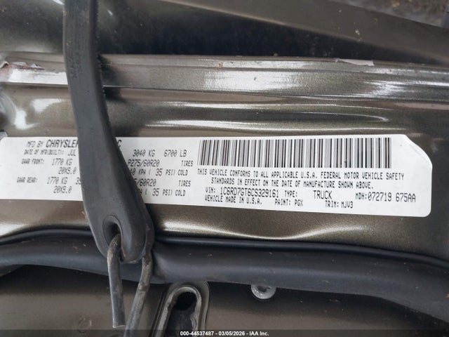 Aukcja sprzedaży 2012 Ram 1500 Slt, vin: 1C6RD7GT6CS329161, numer aukcji: 44537487