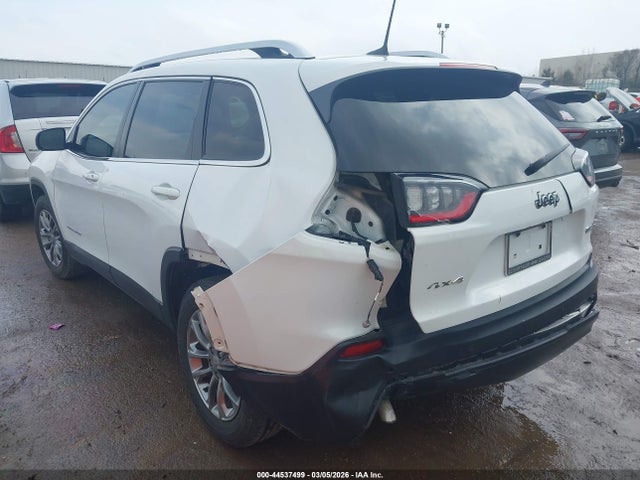 44537499 :رقم المزاد ، 1C4PJMLBXKD474940 vin ، 2019 Jeep Cherokee Latitude Plus 4x4 مزاد بيع