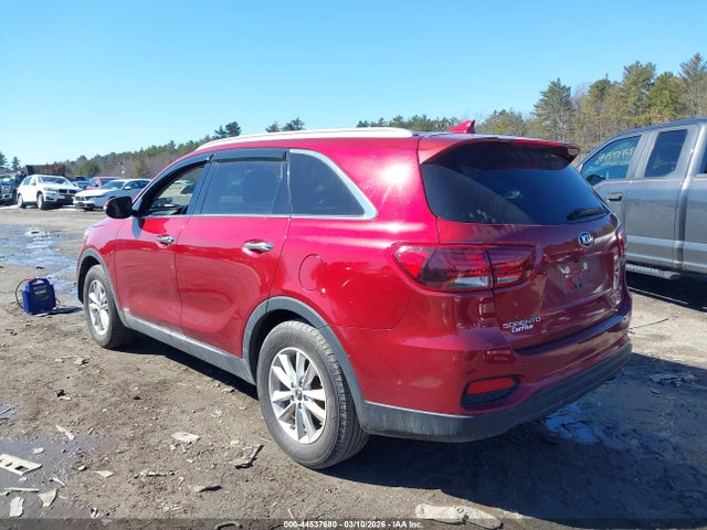 2019 Kia Sorento 2.4l Lx მანქანა იყიდება აუქციონზე, vin: 5XYPGDA32KG565955, აუქციონის ნომერი: 44537680