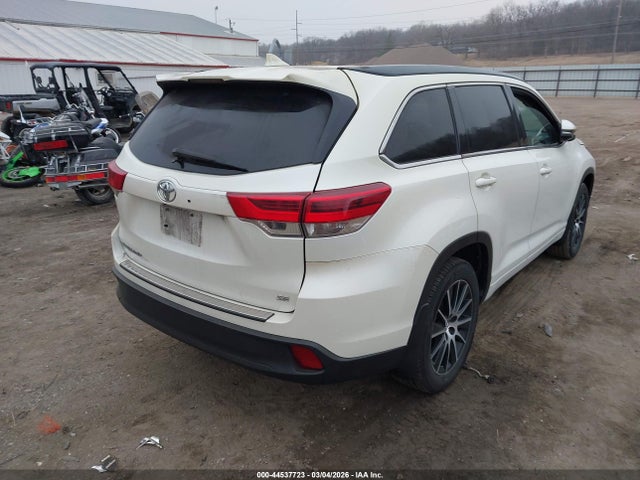Toyota Highlander Se 2017 5TDKZRFH2HS512478 Image 4