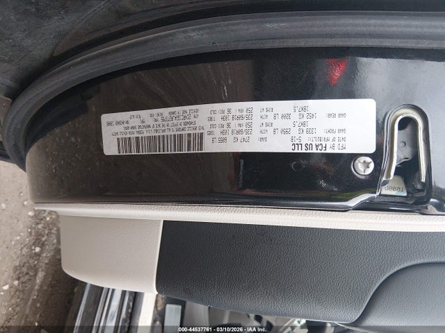 2018 Chrysler Pacifica Limited მანქანა იყიდება აუქციონზე, vin: 2C4RC1GG4JR273795, აუქციონის ნომერი: 44537761