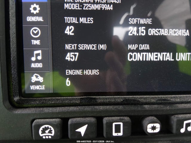 3NSNMF991SF114431 Polaris Rzr Xp 4 1000 Ultimate