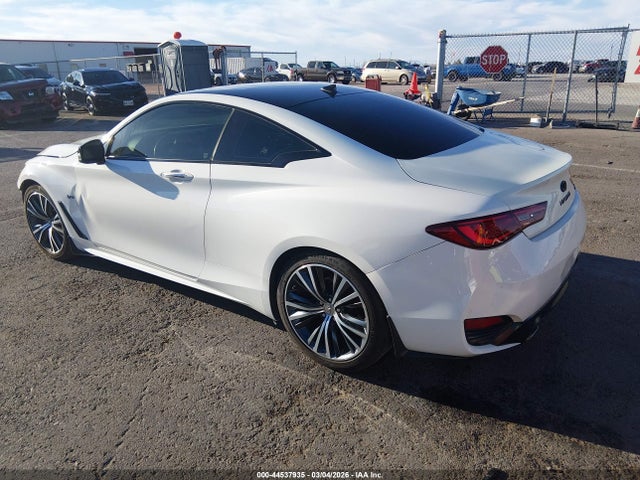 2018 Infiniti Q60 3.0t Luxe მანქანა იყიდება აუქციონზე, vin: JN1EV7EK0JM341485, აუქციონის ნომერი: 44537935