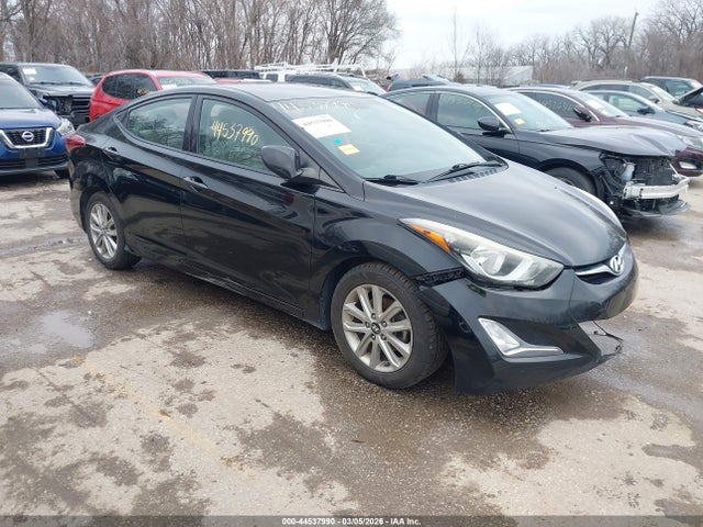 2016 HYUNDAI ELANTRA KMHDH4AE4GU607528