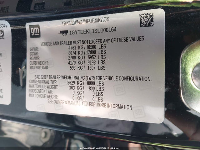 2025 CADILLAC ESCALADE IQ 1GYTEEKL1SU100164 Photo 8