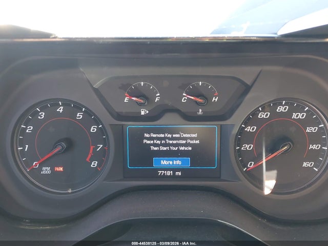 44538125 :رقم المزاد ، 1G1FB1RXXK0121950 vin ، 2019 Chevrolet Camaro 1lt مزاد بيع