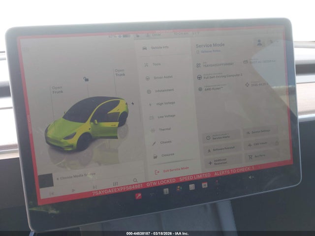 2023 TESLA MODEL Y 7SAYGAEEXPF584981 Photo 6