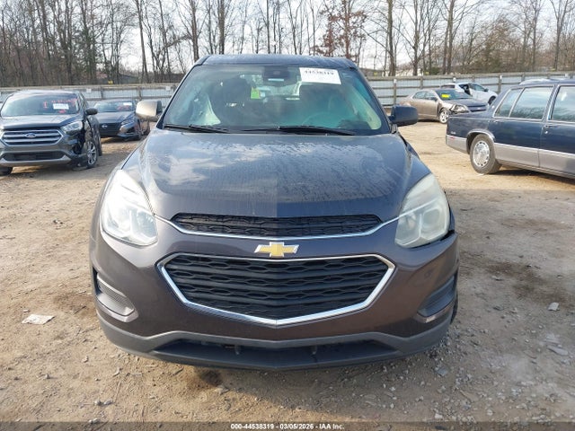 Auction sale of the 2016 Chevrolet Equinox Ls, vin: 2GNFLEEK9G6316417, lot number: 44538319