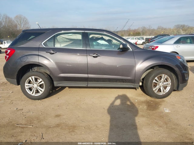Auction sale of the 2016 Chevrolet Equinox Ls, vin: 2GNFLEEK9G6316417, lot number: 44538319