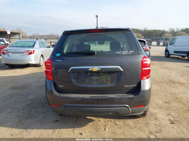 Auction sale of the 2016 Chevrolet Equinox Ls, vin: 2GNFLEEK9G6316417, lot number: 44538319