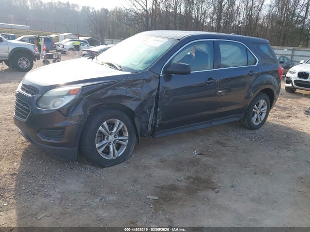 Auction sale of the 2016 Chevrolet Equinox Ls, vin: 2GNFLEEK9G6316417, lot number: 44538319
