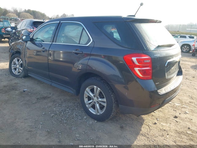 Auction sale of the 2016 Chevrolet Equinox Ls, vin: 2GNFLEEK9G6316417, lot number: 44538319