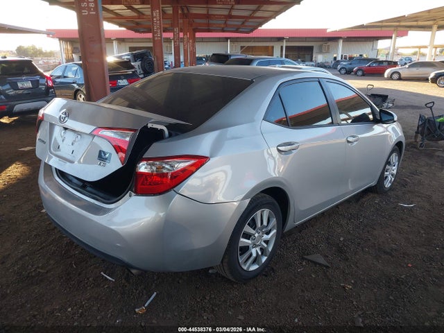 2T1BURHE4FC466076 Toyota COROLLA LE