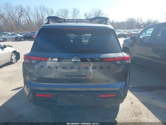 44538409 :رقم المزاد ، 5N1DR3BD5SC244605 vin ، 2025 Nissan Pathfinder Rock Creek 4wd مزاد بيع