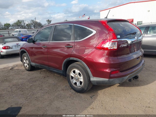 44538420 :رقم المزاد ، 2HKRM3H33FH553104 vin ، 2015 Honda Cr-v Lx مزاد بيع